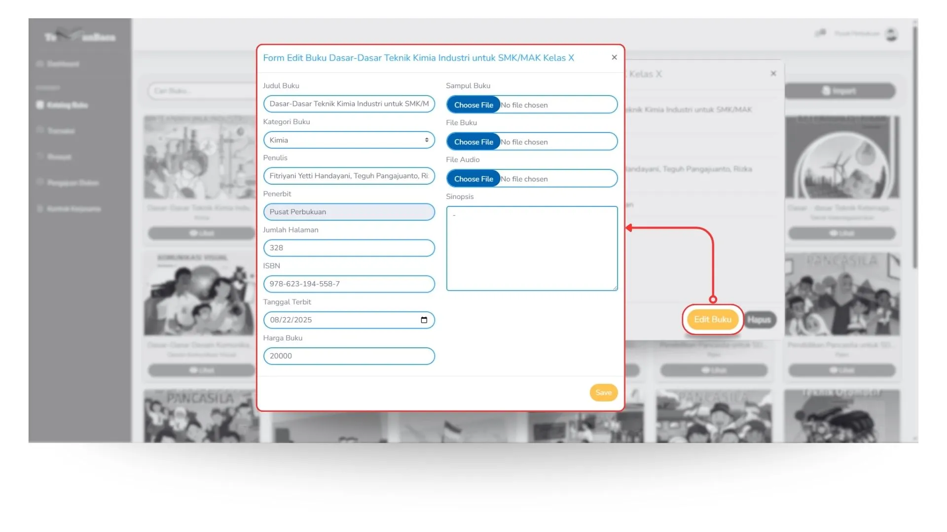 Edit Buku